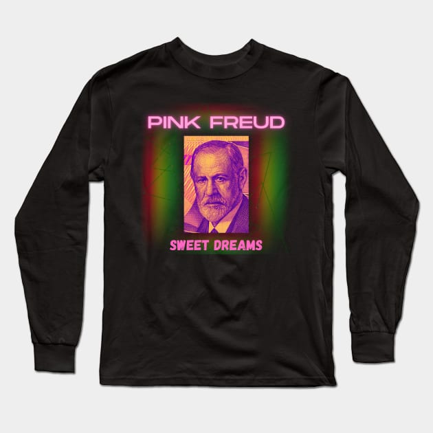 Pink Freud, sweet dreams Long Sleeve T-Shirt by Pattyld